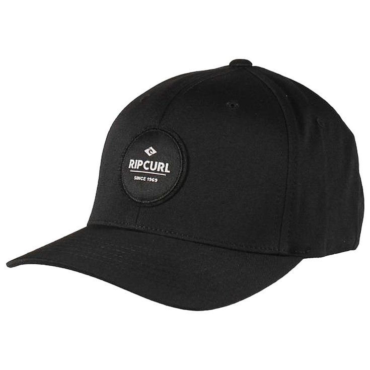 Rip Curl Casquettes Routine Flexfit Cap Black Marle Présentation