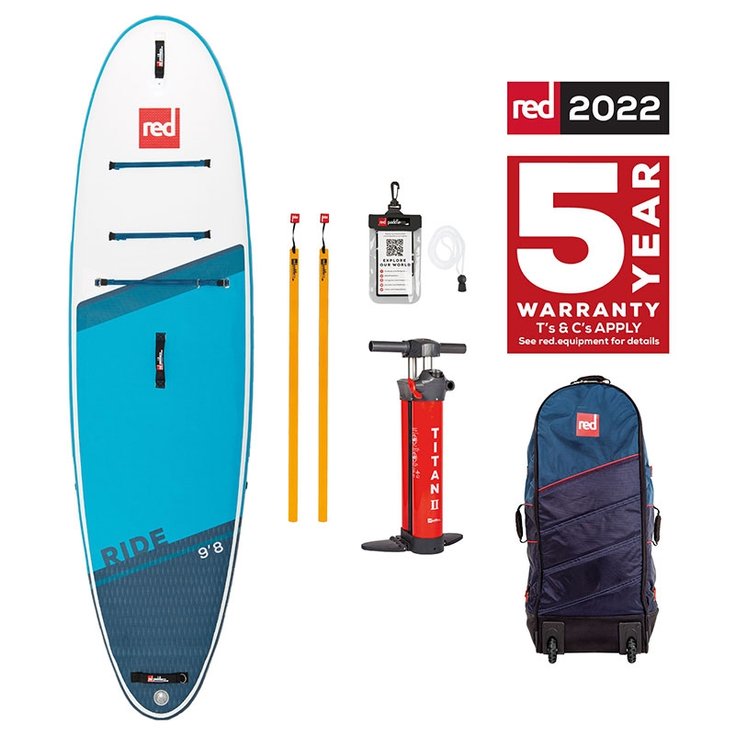 Red Paddle Co Board de SUP Gonflable Ride 2022 Profil