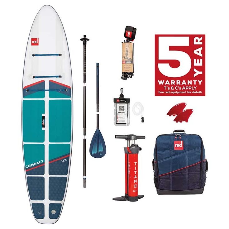 Red Paddle Co Pack SUP Pack Gonflable mpact - 11' Profil