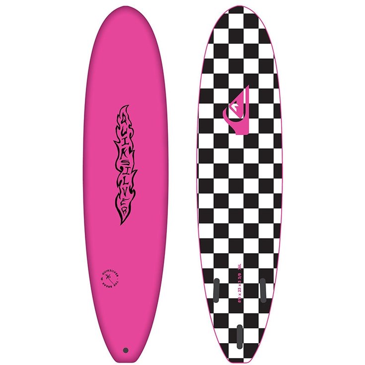 Quiksilver Board de Surf Soft Break - Pink Côté
