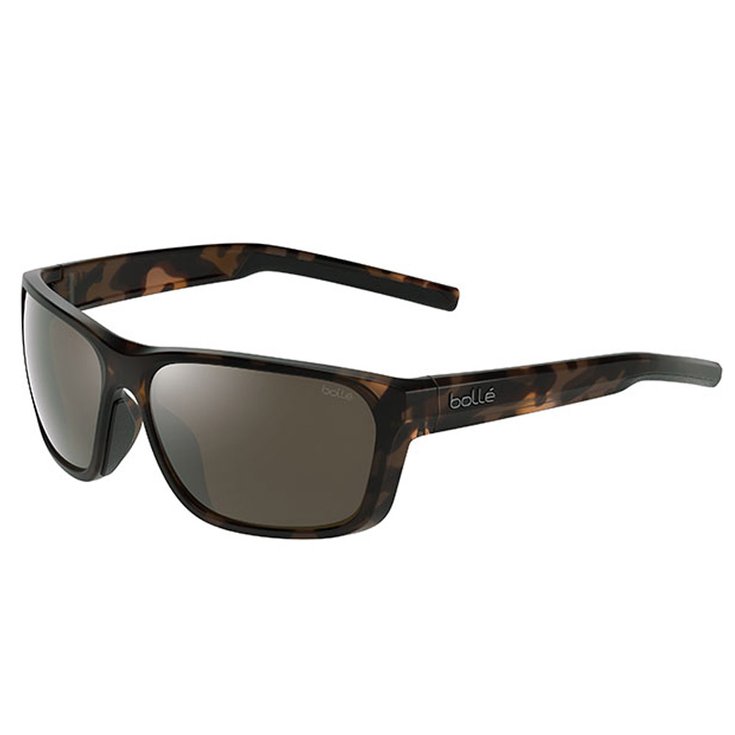 Bollé Lunettes de soleil Strix Tortoise Matte Brown Gun Polarized Présentation