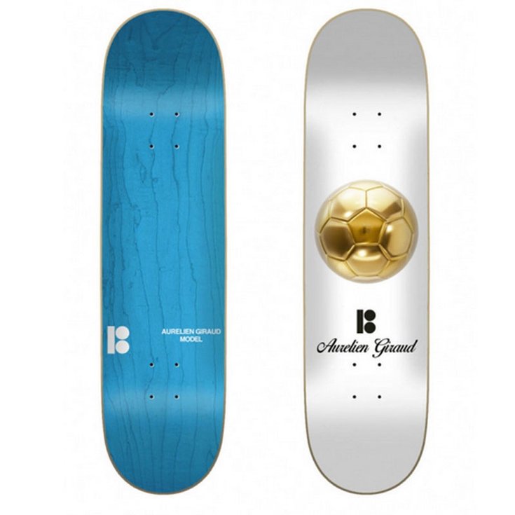 Plan B Skate Planche de Skateboard Plan B Gold Giraud - 8.0" - Sans Face
