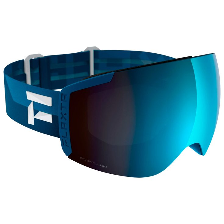 Flaxta Masque de Ski Episode Dark Blue Dusk Blue Blue Mirror Lens Présentation