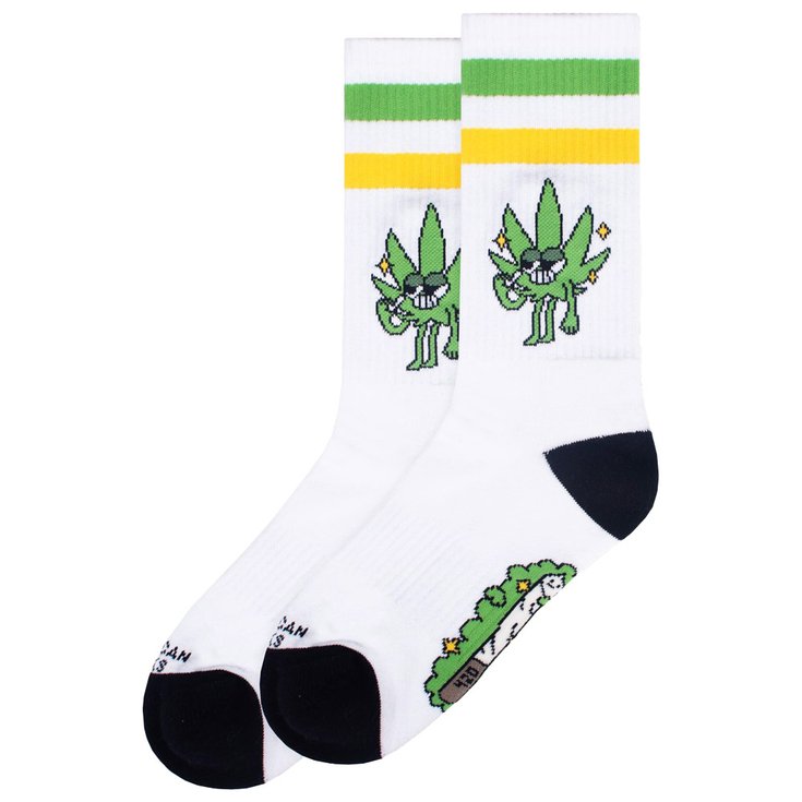 American Socks Chaussettes The Classics Mid High High Leaf Présentation