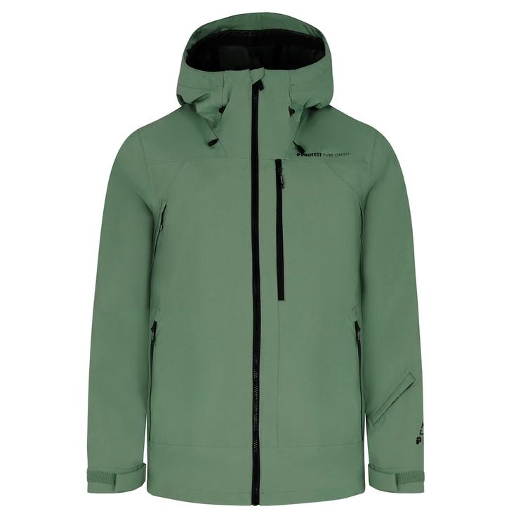 Protest Blouson Ski Prtabalony 3 Layers Aspen Green Présentation