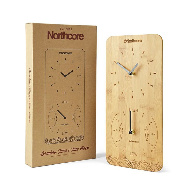 Northcore Montre Horloge Heure/Marée Northcore Bambou Profil