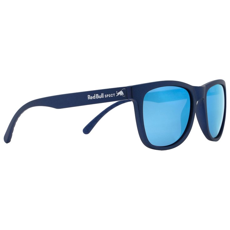 Red Bull Spect Lunettes de soleil Ecos Matt Metallic Blue Brown Grey Blue Mirror Polarized Présentation