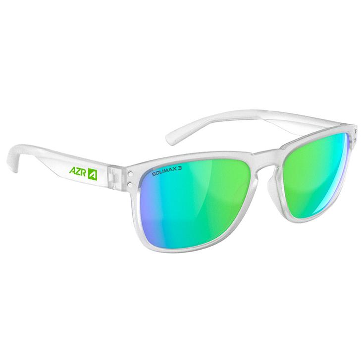 AZR Lunettes de soleil Joker Crystale Mate Multicouche Vert Présentation