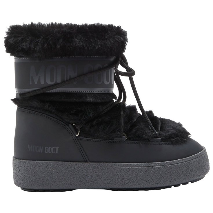 Moon Boot Chaussures après-ski Ltrack Faux Fur Wp Black Présentation
