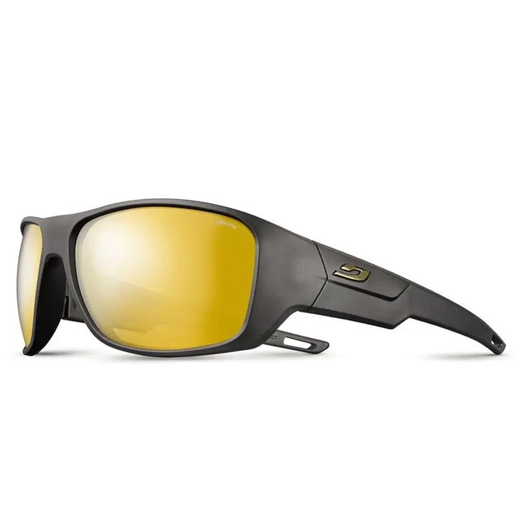 Julbo Lunettes de soleil Rookie 2 Mat Noir Or Reactiv Performance 2-4 Présentation