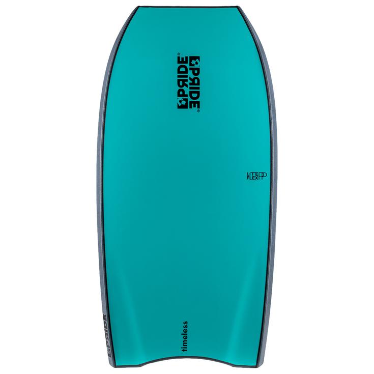 Pride Board de Bodyboard Timeless Liteflex 2Str Grey Turquoise Présentation