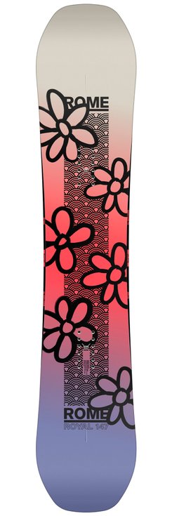 Rome Planche Snowboard Royal Détail
