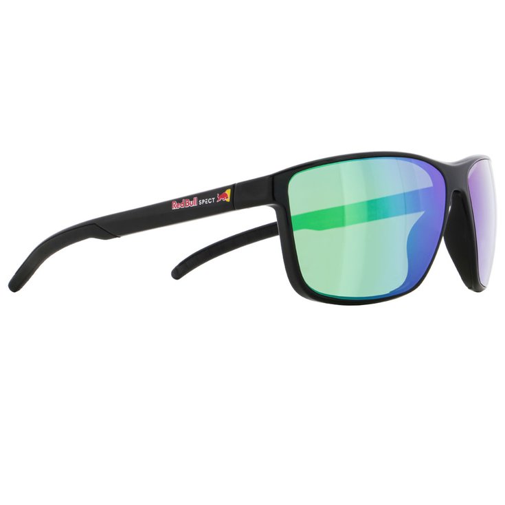Red Bull Spect Lunettes de soleil Drift Shiny Black Smoke Purple Green Mirror Présentation
