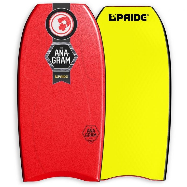 Pride Board de Bodyboard Anagram EPS HD - Red Profil