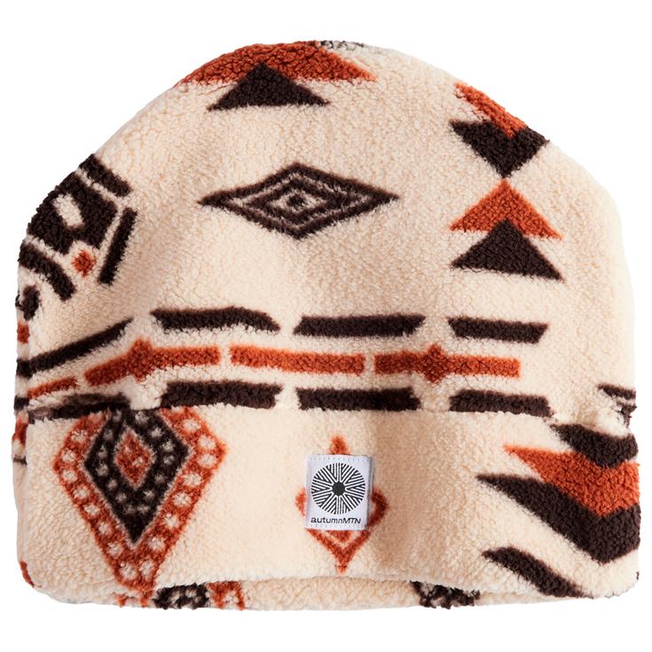 Autumn Bonnet Mtn Goat Beanie Geometry Présentation