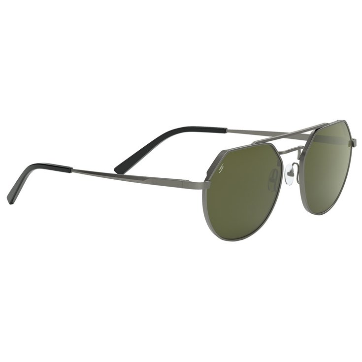 Serengeti Lunettes de soleil Shelby Matte Gunmetal Saturn Polarized 555Nm Cat 2 To 3 Présentation