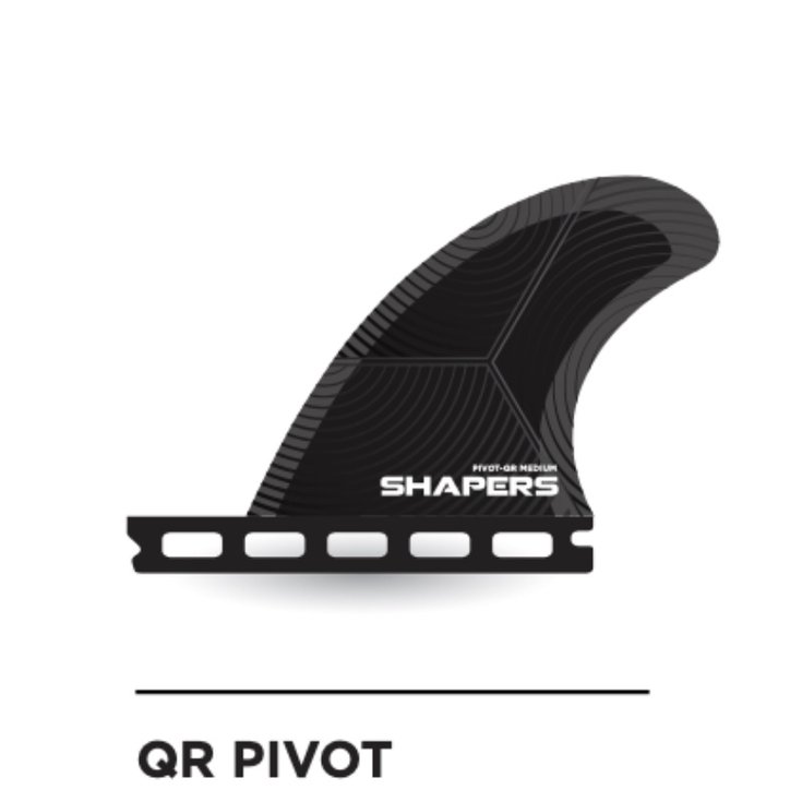 Shapers Ailerons Surf Quad Rear Pivot Airlite - Single Tab - 2 Dérives Présentation