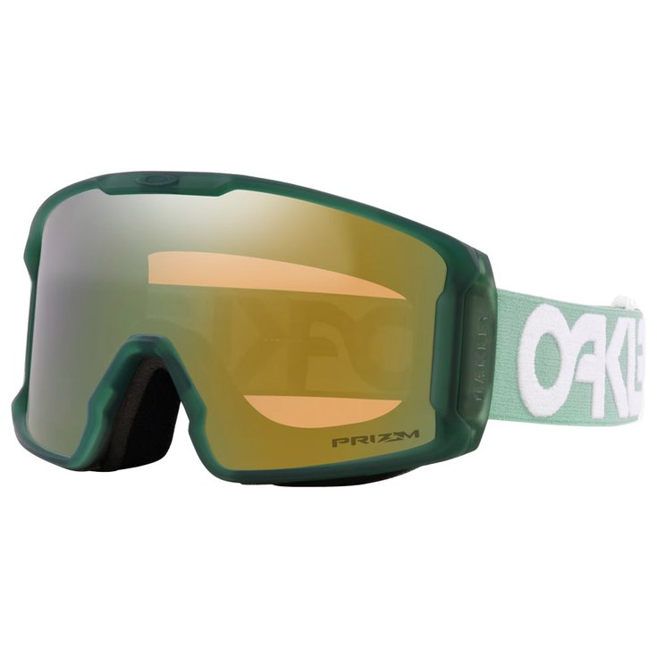 Oakley Masque de Ski Line Miner M B1B Jade Prizm Sage Gold Iridium Présentation