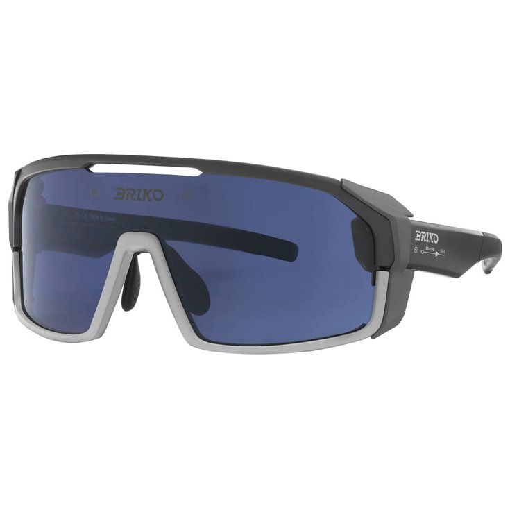 Briko Lunettes de soleil Load Modular Gray Oslo Smoke Blue Présentation