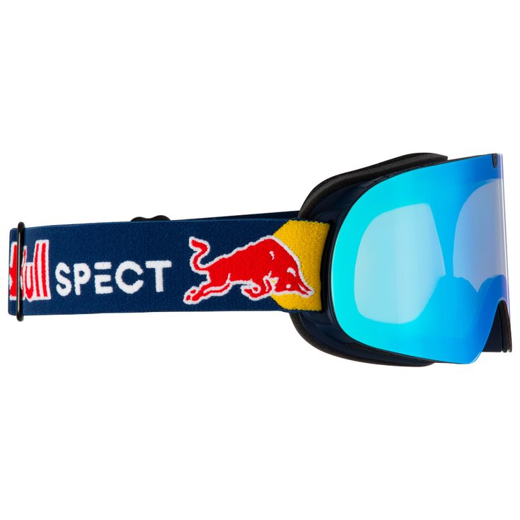 Red Bull Spect Masque de Ski Soar Matt Blue Light Blue Blue Chrome-x Présentation