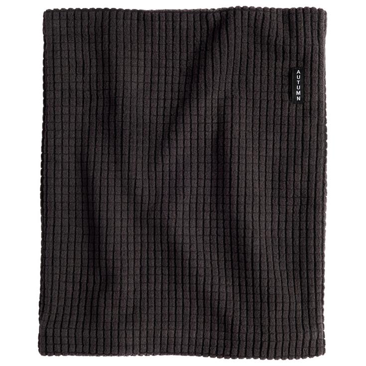 Autumn Tour de cou Grid Fleece Neck Gater Black Présentation