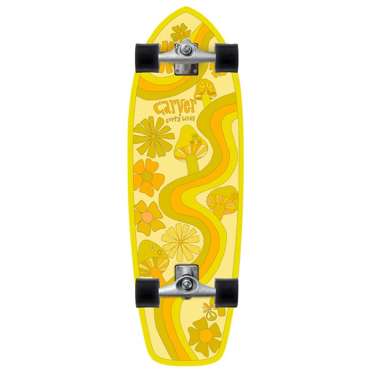 Carver Skateboards Surfskate Trippy Hippy CX Côté