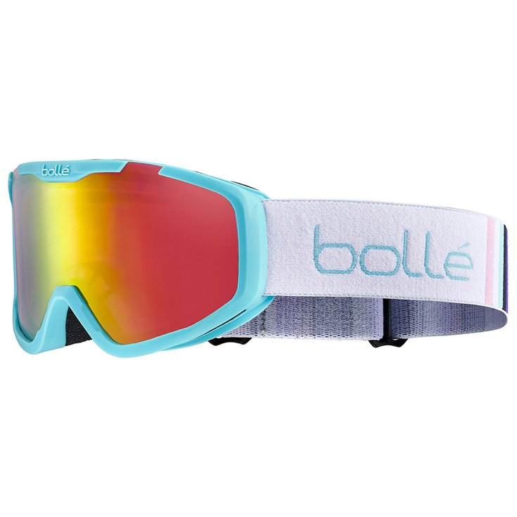 Bollé Masque de Ski Rocket Plus Blue Matte Rose Gold Présentation
