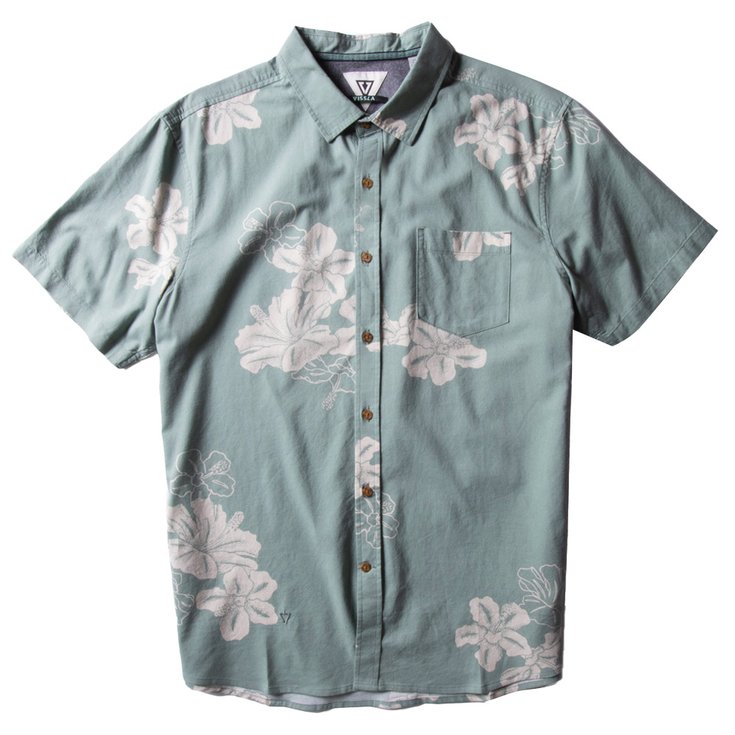 Vissla Chemise Byebiscus Eco Light Sage Présentation