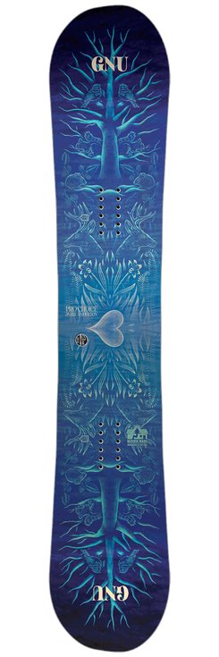 Gnu Planche Snowboard Pro Choice Dos