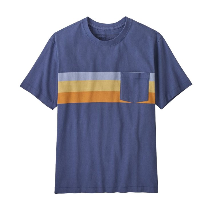 Patagonia Tee-shirt Cotton in Conversion Midweight Pocket Tee Côté