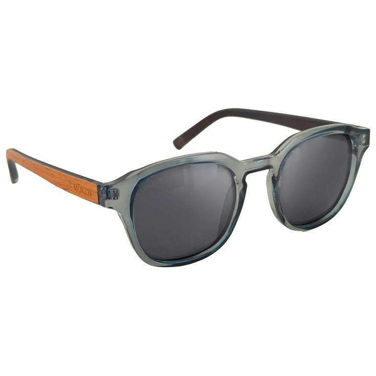 Moken Vision Lunettes de soleil Krafter Smoke Wood Grey Cat.3 Polarized Présentation