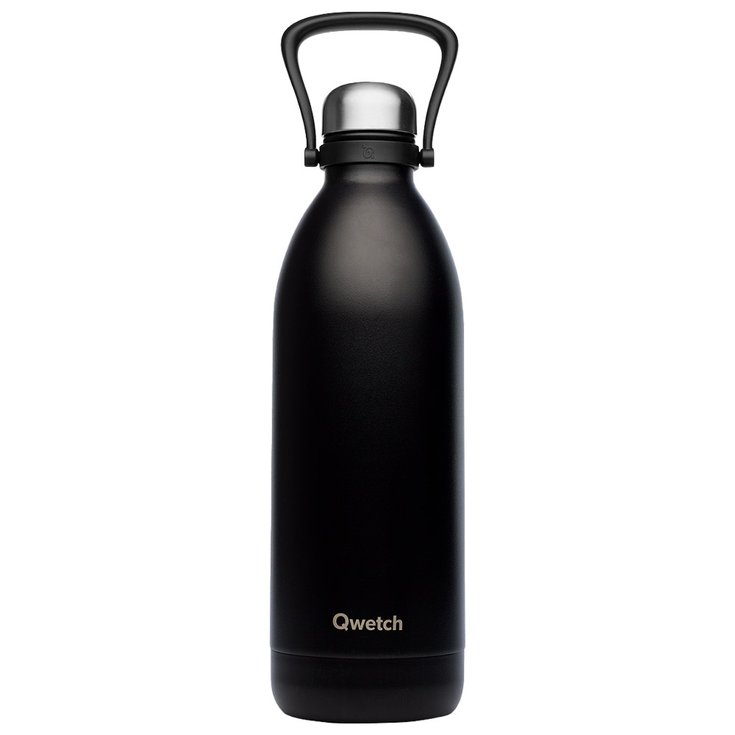 Qwetch Gourde Titan 2L Matt Noir Présentation