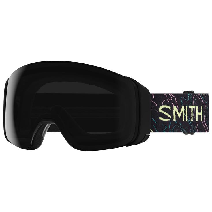 Smith Masque de Ski 4D Mag Marion Haerty Ac Chromapop Sun Black + Chromapop Storm Blue Sensor Mirror Présentation