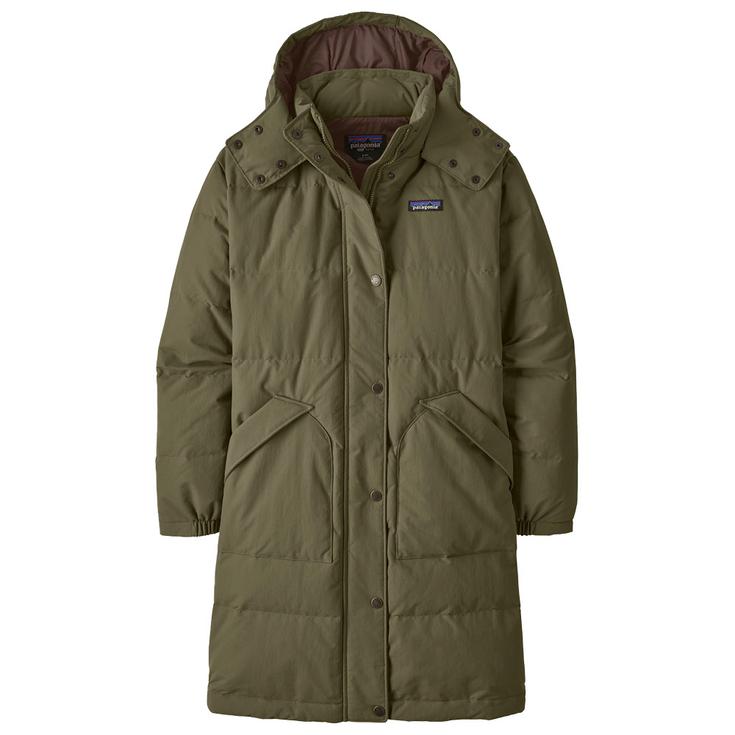 Patagonia Doudoune W's Downdrift Parka Basin Green Présentation