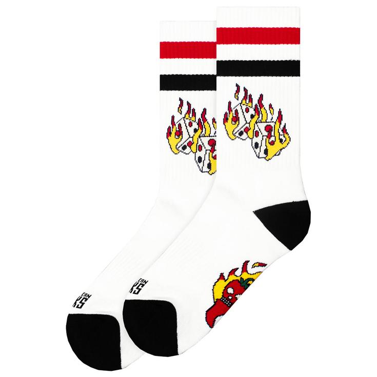 American Socks Chaussettes The Classics Mid High Roll The Dice Présentation