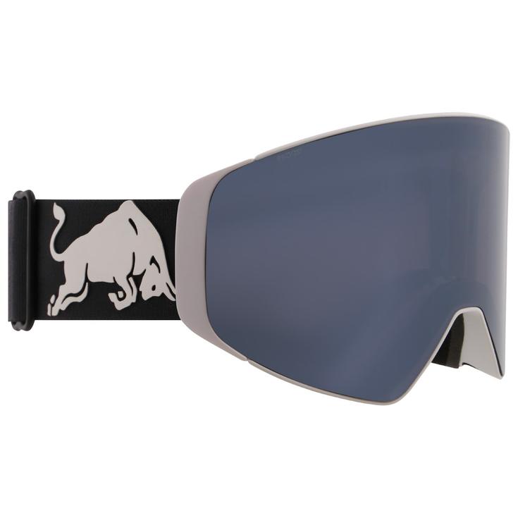 Red Bull Spect Masque de Ski Jamm Matt White Gey White Black I-Boost Smoke Silver Mirror + Light Pink Présentation