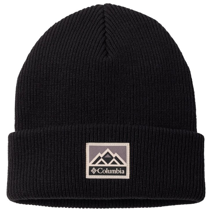 Columbia Bonnet Whirlibird Cuffed Beanie Black Mountains Présentation