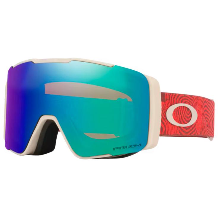 Oakley Masque de Ski Line Miner Pro M Hibiscus Trails Prizm Argon Iridium + Prizm Torch Iridium Présentation