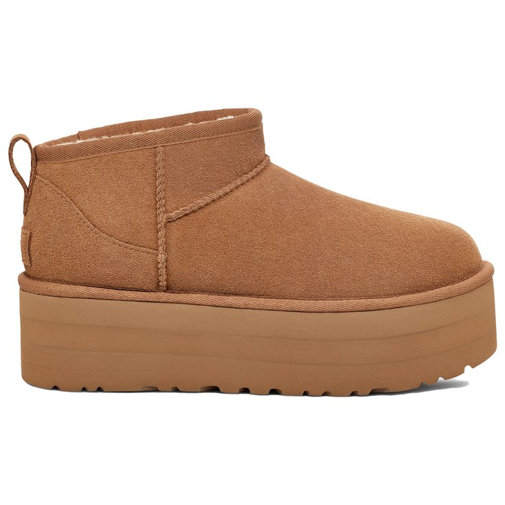 UGG Chaussures W Classic Ultra Mini Platform Chestnut Présentation