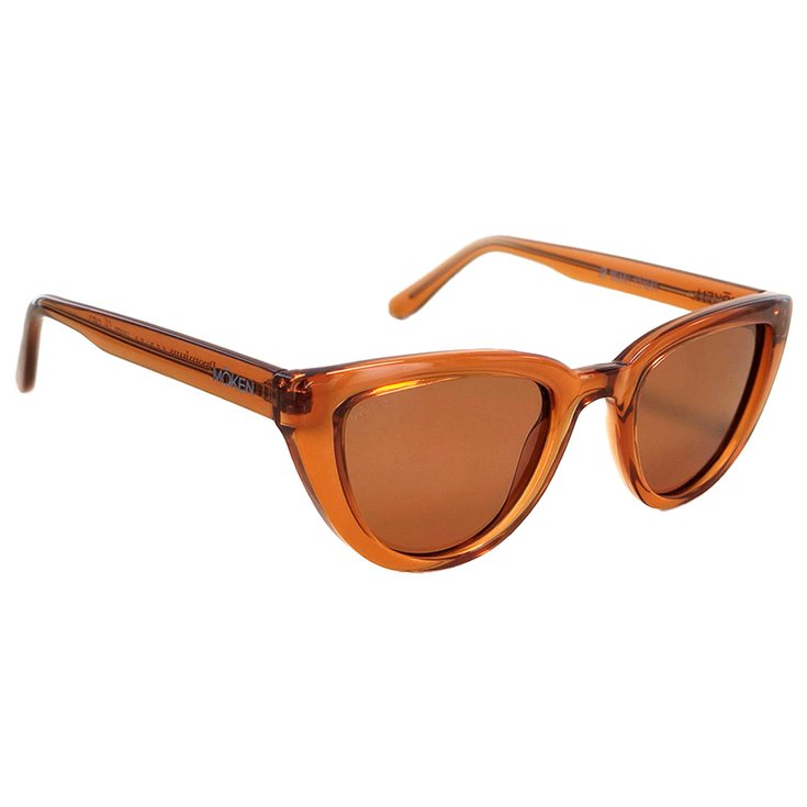 Moken Vision Lunettes de soleil Emma Orange Brown Polarized Présentation