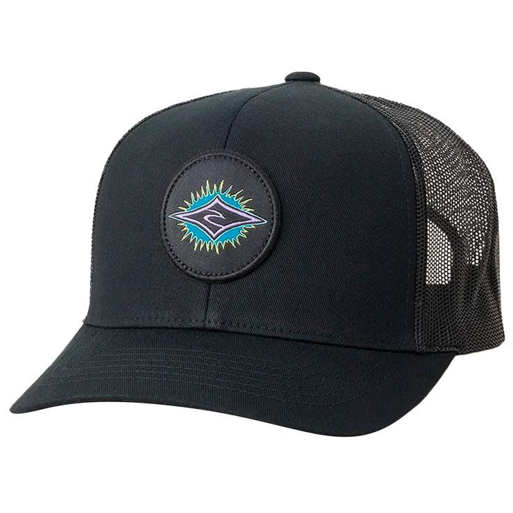 Rip Curl Casquettes Custom Curve Trucker Black Purple Présentation