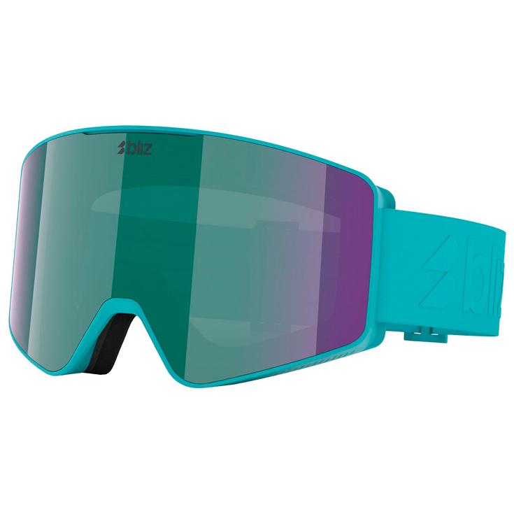 Bliz Masque de Ski G001S Matte Turquoise Brown Green Multi Présentation