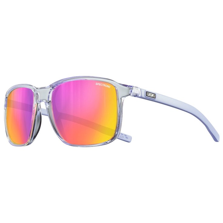 Julbo Lunettes de soleil Creek Translucide Brillant Lila Lila Mat Spectron 3 Présentation