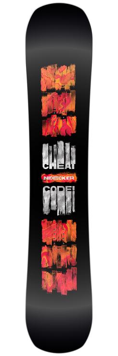 Nidecker Planche Snowboard Cheat Code Men Dos