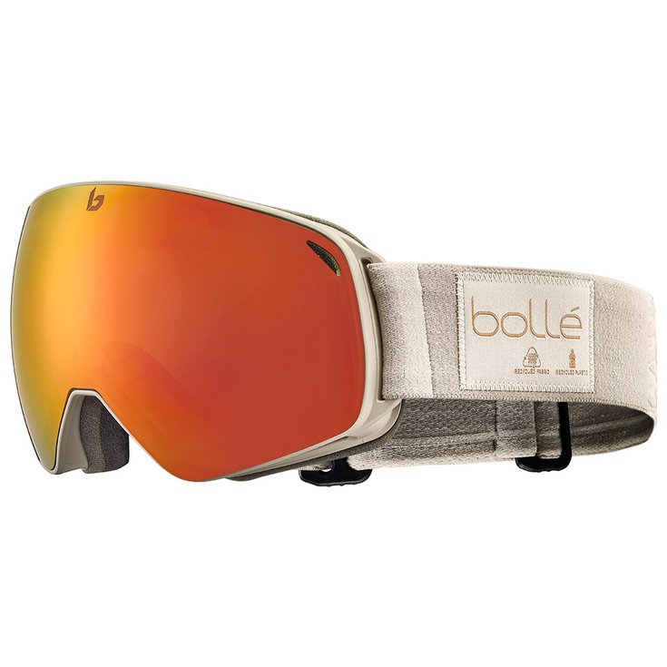 Bollé Masque de Ski Torus M Oatmeal Matte Sunrise Présentation