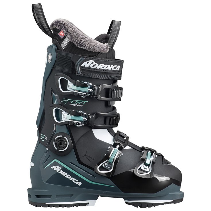 Nordica Chaussures de Ski Sportmachine 3 95 W Gw Black Green White 