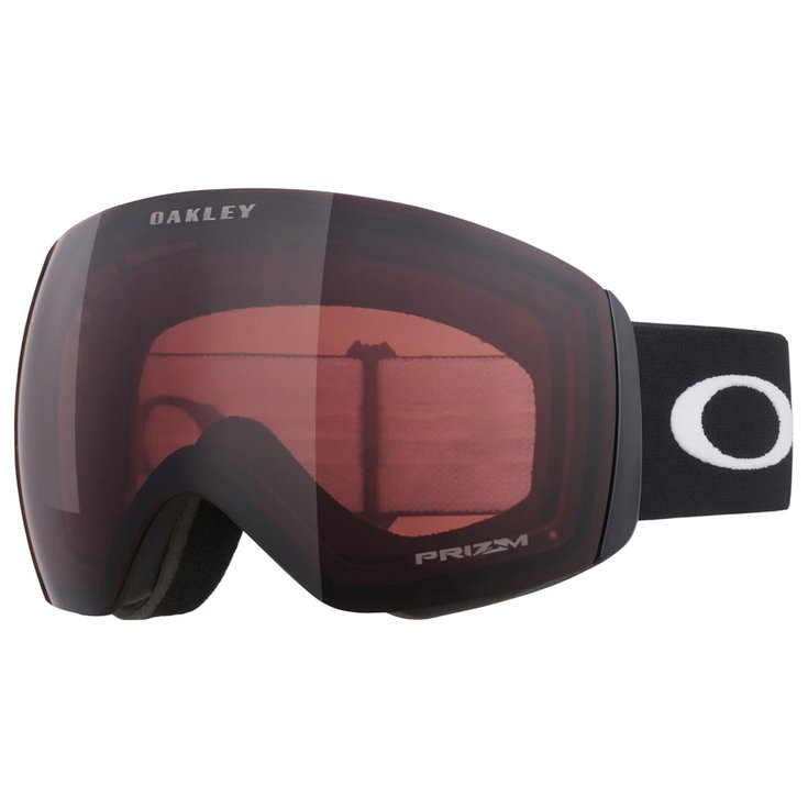 Oakley Masque de Ski Flight Deck L Matte Black Prizm Garnet Présentation