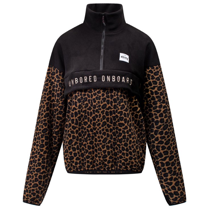 Eivy Polaire Ball Fleece Black Leopard Présentation