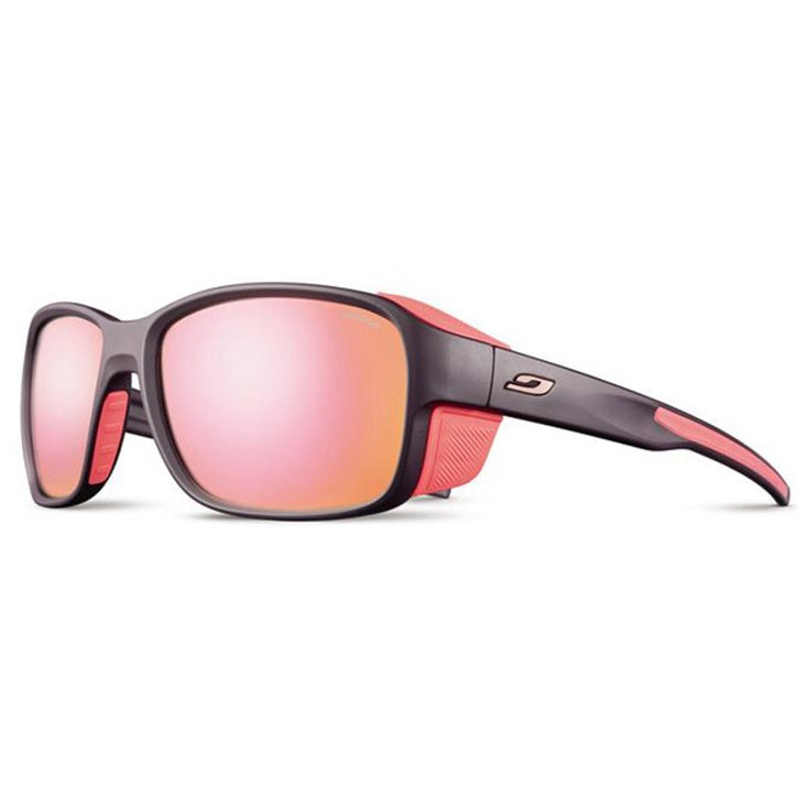 Julbo Lunettes de soleil Monterosa 2 Violet Spectron 3 Polycarbonate Violet Foncé Rose Présentation
