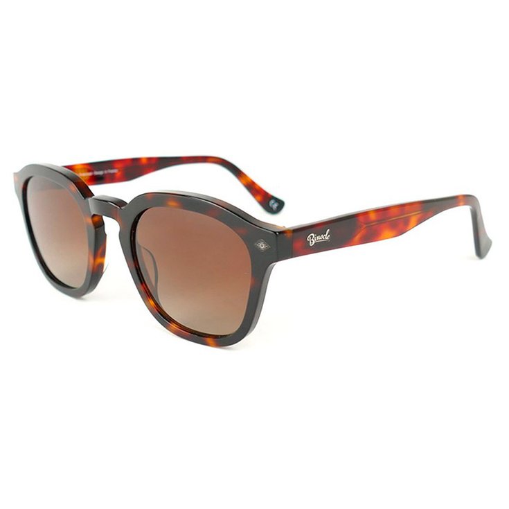 Binocle Eyewear Lunettes de soleil James Shiny Tortoise Gradient Brown Polarized Présentation